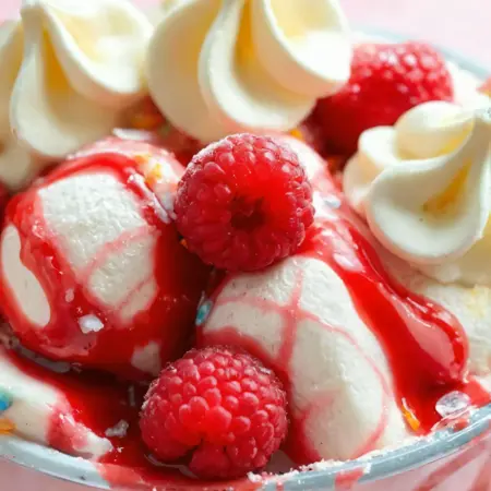 Raspberry Cheesecake Ice Cream