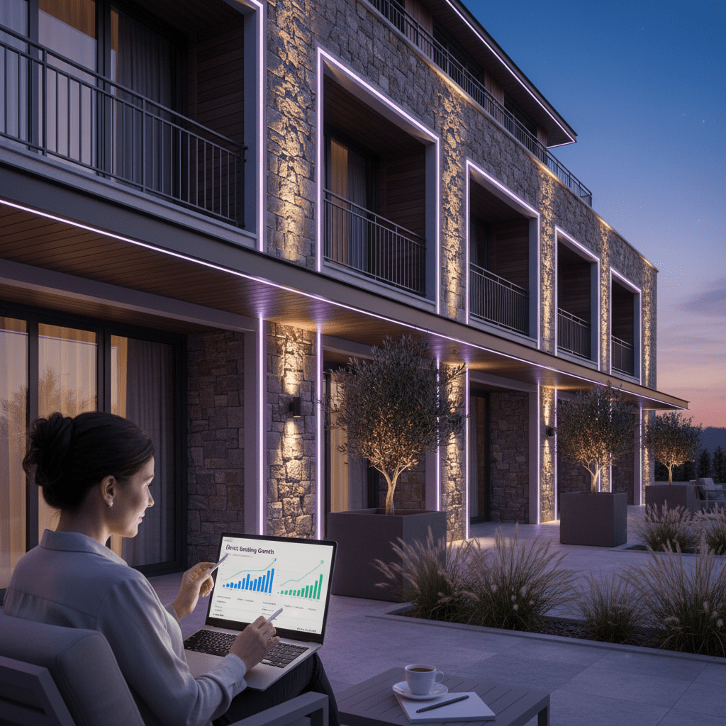 Hotel marketing analytics and direct booking growth