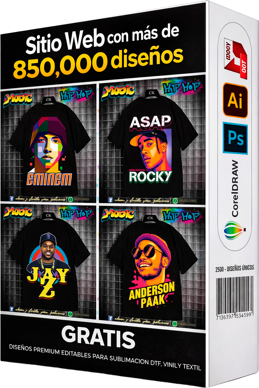 850.000 Diseños Listos