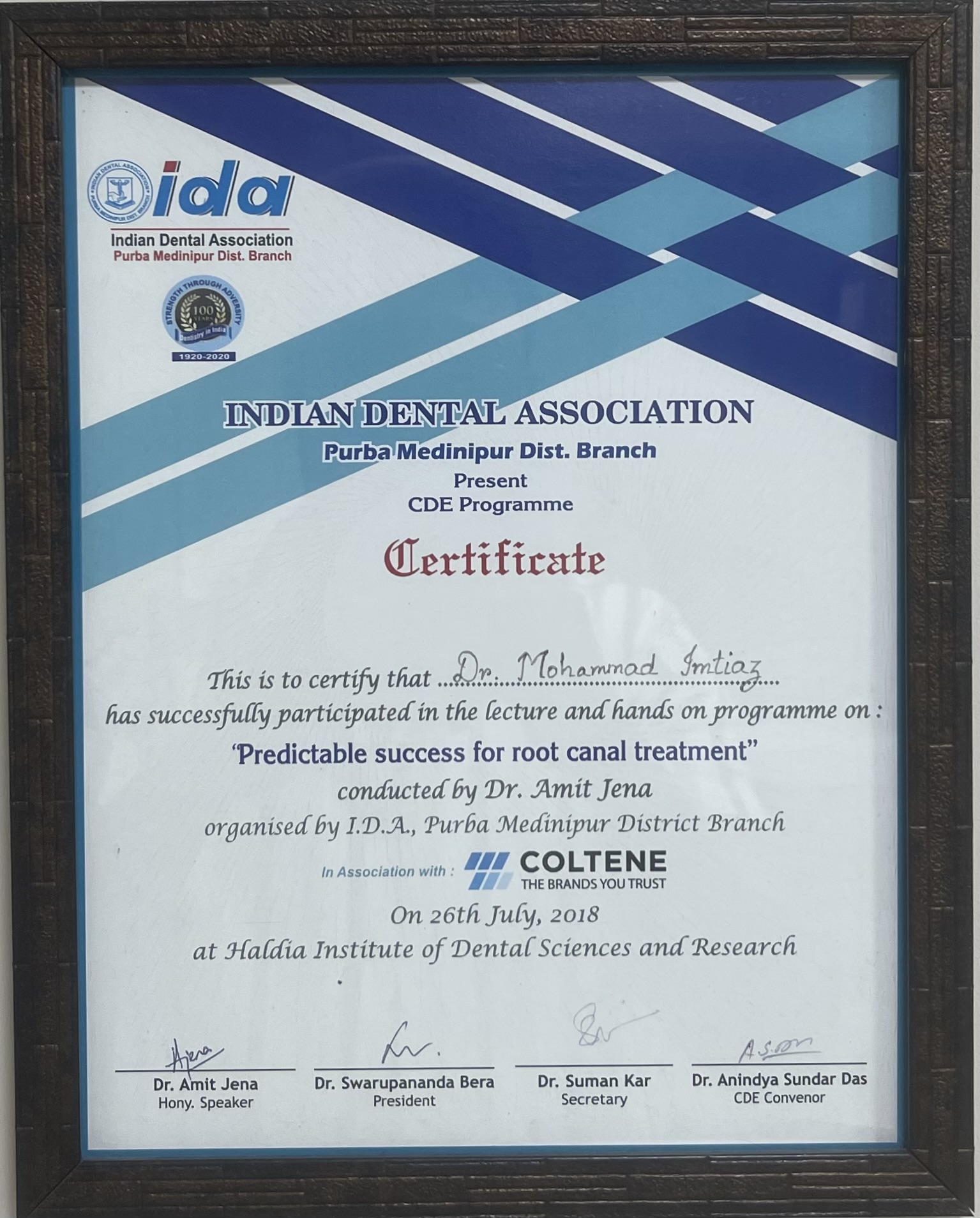 Professional Certificate