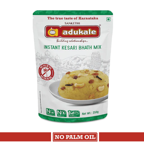 Adukale instant kesari bhath mix