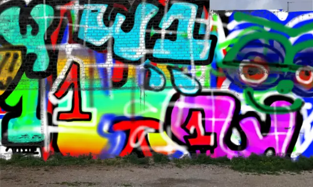 Graffiti artwork by DECAY