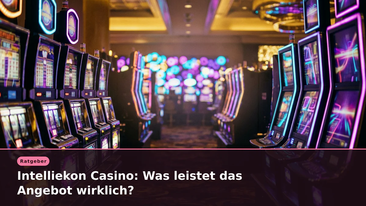 Intelliekon Casino: Was leistet das Angebot wirklich?