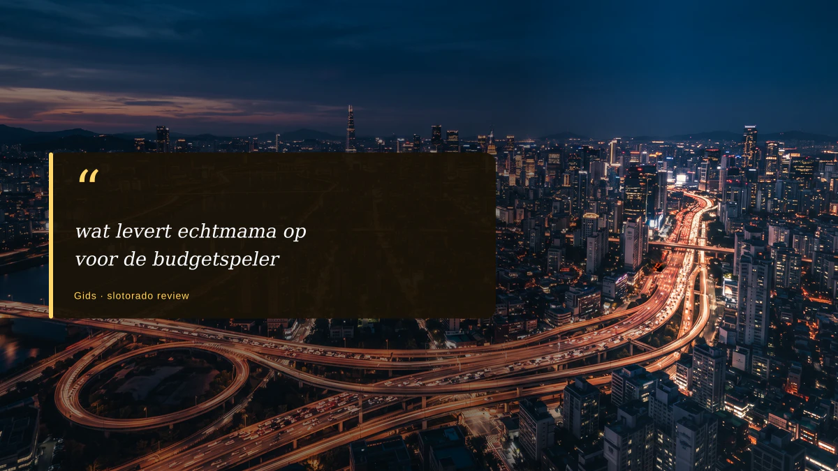 wat levert echtmama op voor de budgetspeler