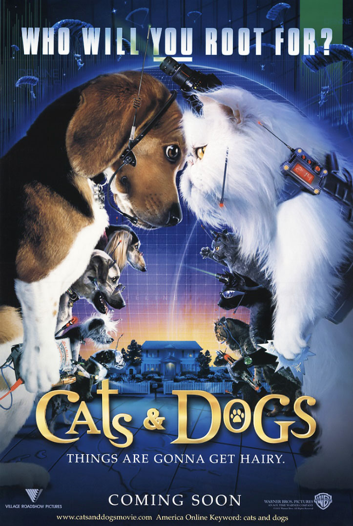 Кошки против собак / Cats & Dogs (2001)