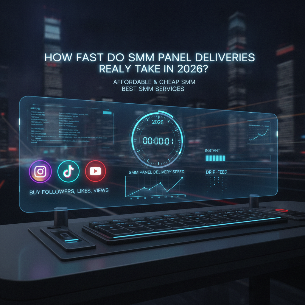 How Fast Do SMM Panel Deliveries Really Take in 2026?