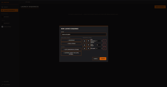 New Launch Sequence