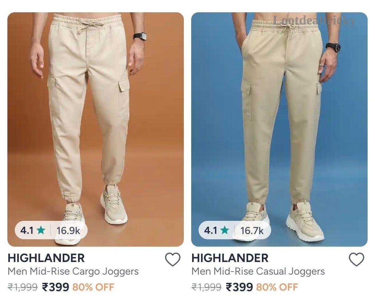 Highlander Men Trousers – Just 80% OFF | Huge Savings Offer Highlander Men Trousers – Just 80% OFF | Huge Savings Offer