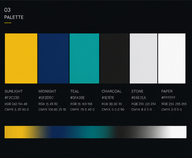 Colour palette