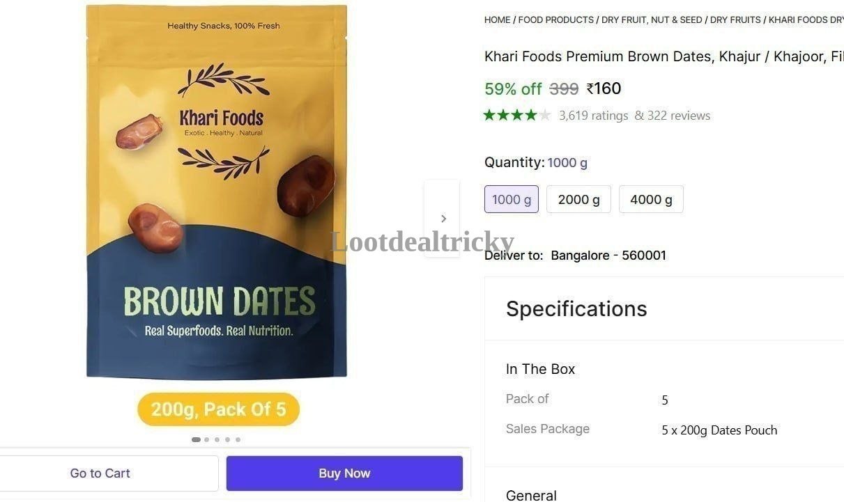 Khari Foods Premium – Just ₹160 | Loot Deal