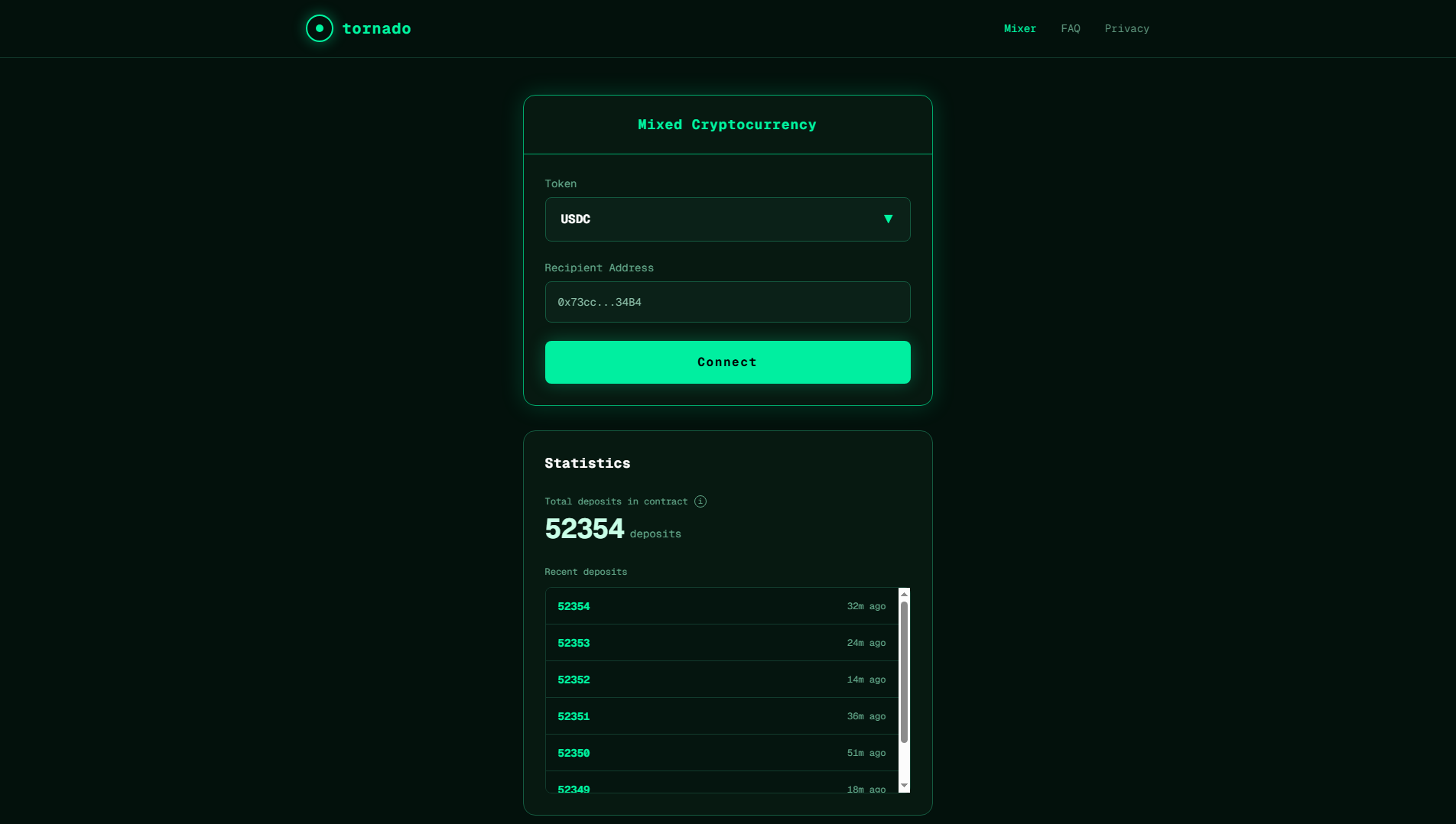 tornadomixer.org의 저장된 캡처