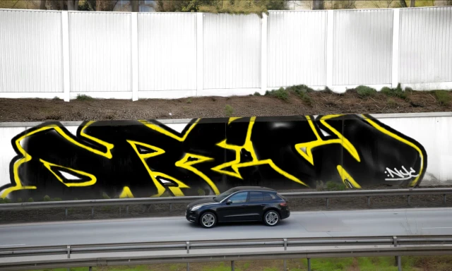 Graffiti artwork by Drew