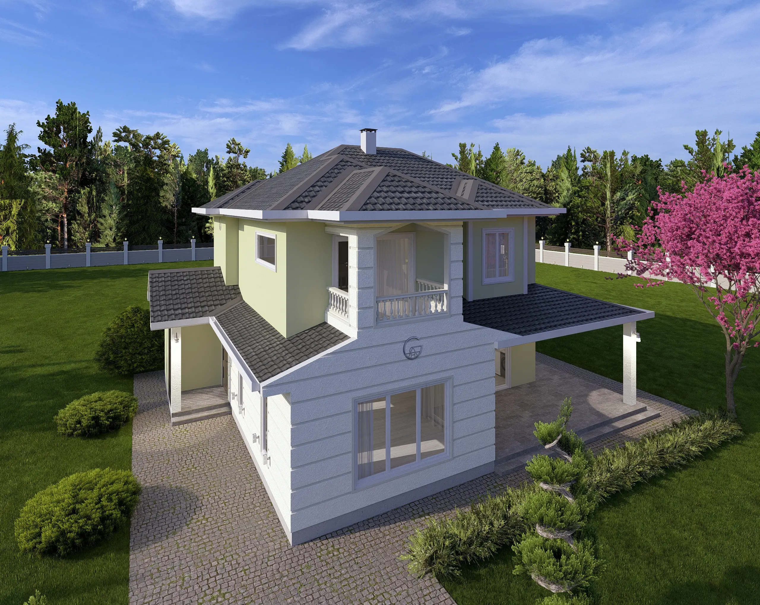 Familya Geniş Modern Villa