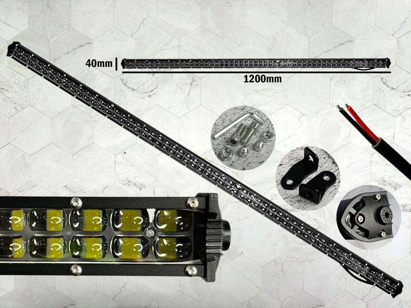 BARRA LED 6D DOBLE LUPA 43″ 40X1200 324W 10612