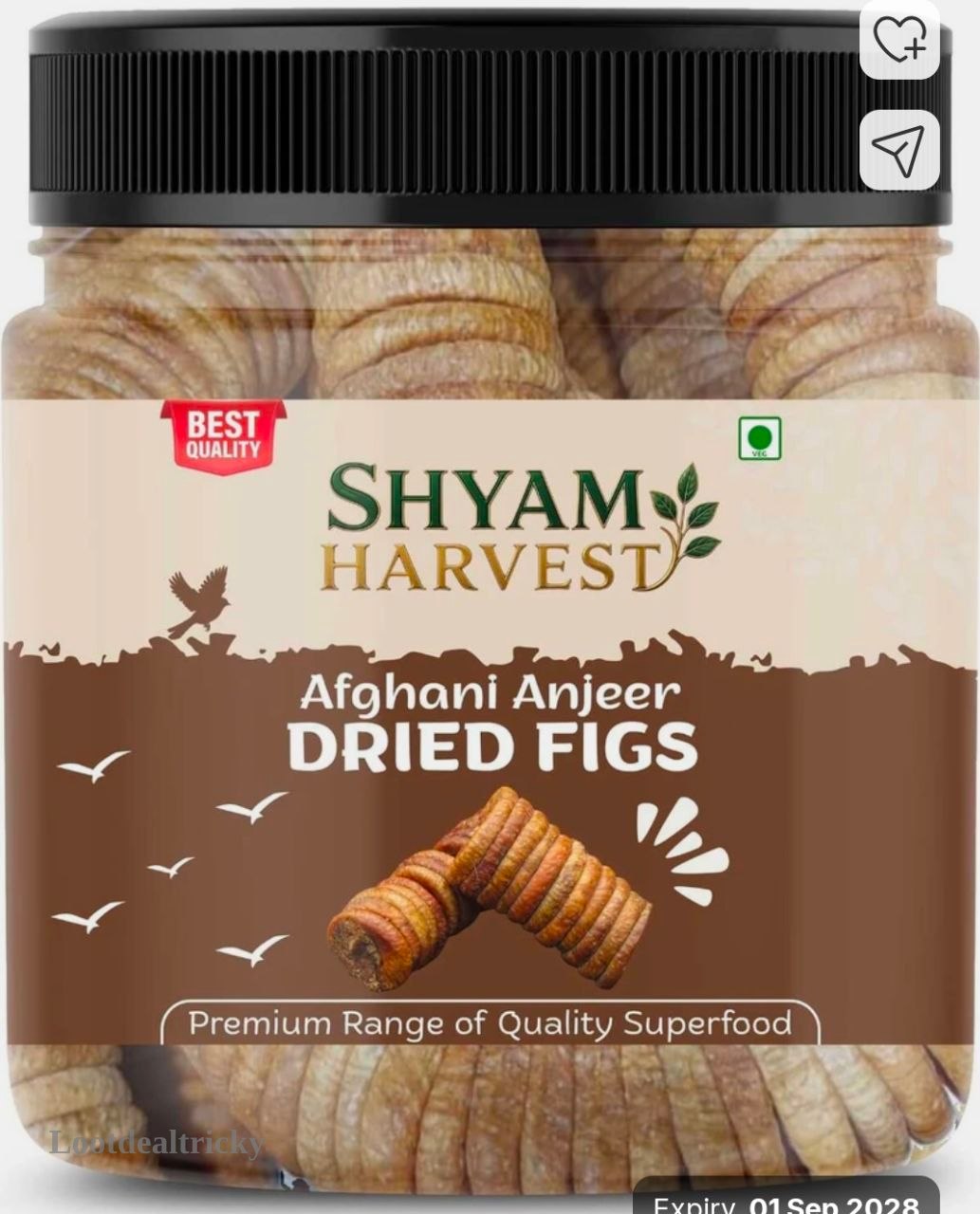 Afgani Anjeer 1kg | Loot Lo