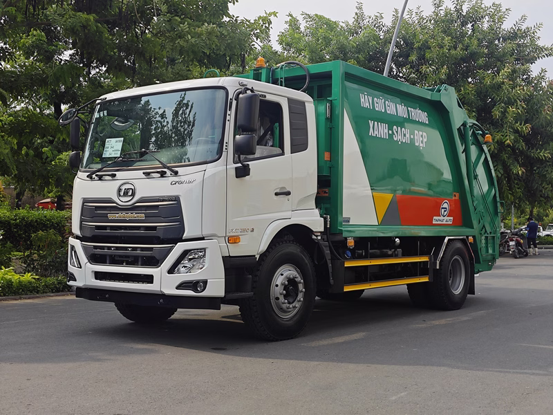 4x2 PKE 250 Xe Ép Rác