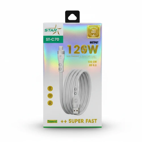 كابل STAR ST-C70 USB Type-C