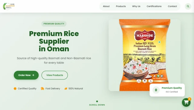 Mashhor Foodstuff LLC project