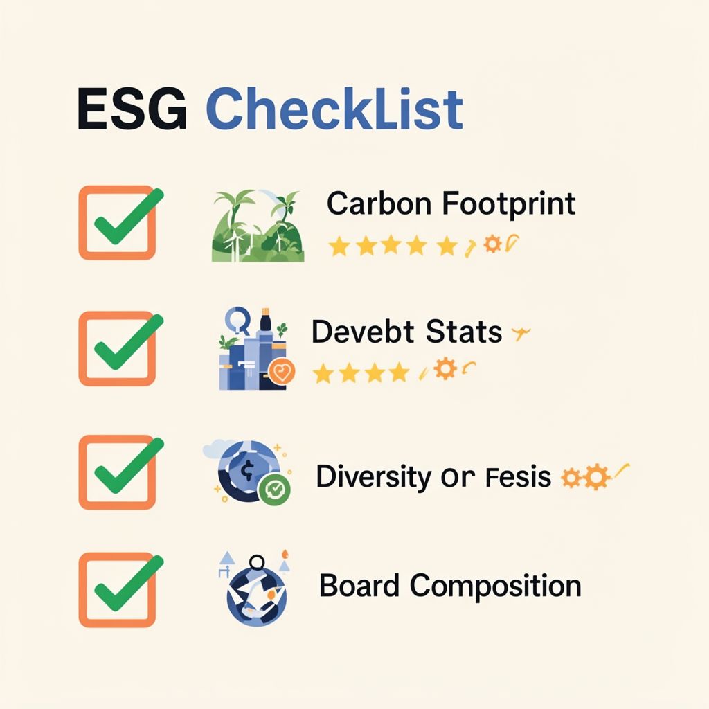 ESG metrics checklist for startups