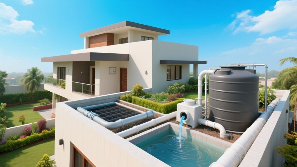Rainwater Harvesting System for Indian Homes