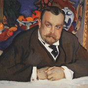 Портрет И А Морозова 1910