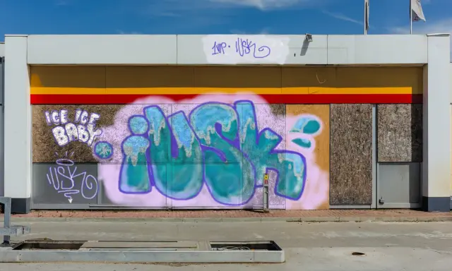 Graffiti artwork by iUSK