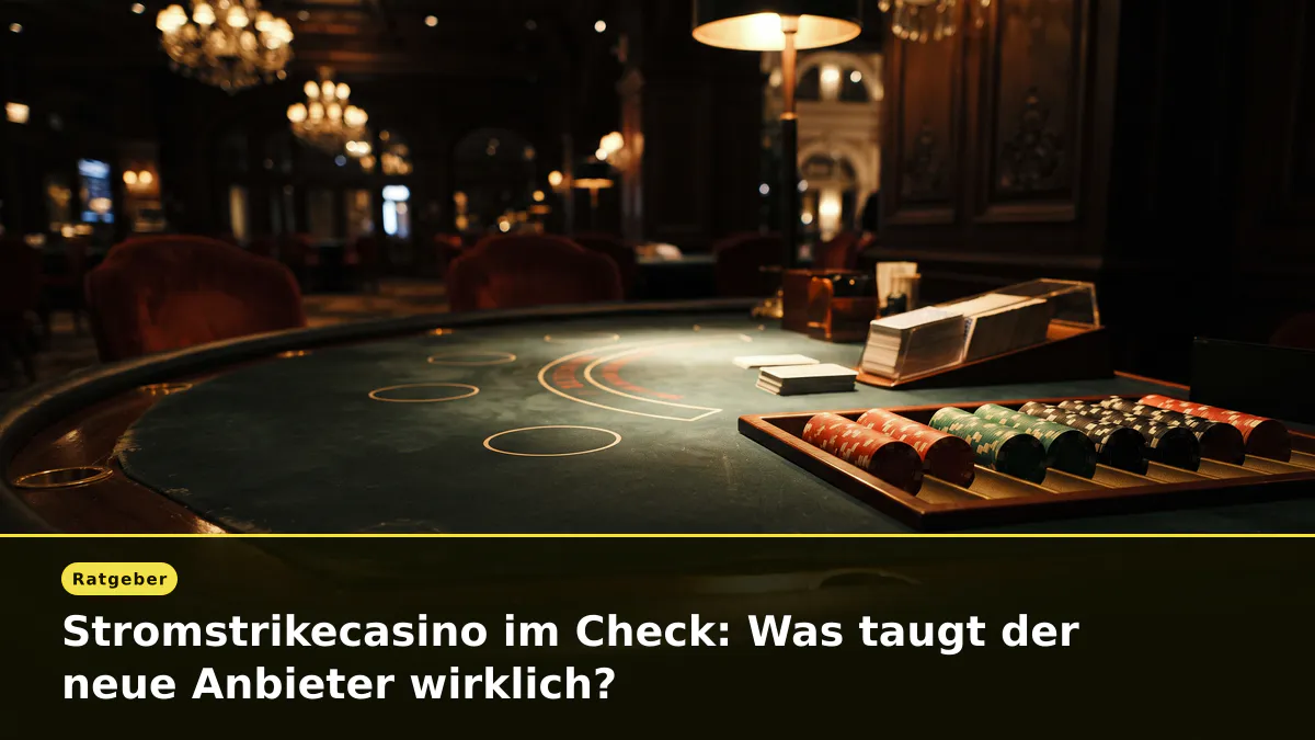 Stromstrikecasino im Check: Was taugt der neue Anbieter wirklich?