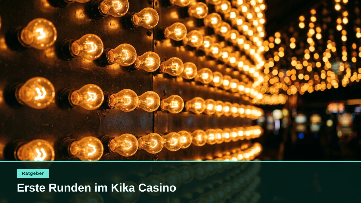 Erste Runden im Kika Casino