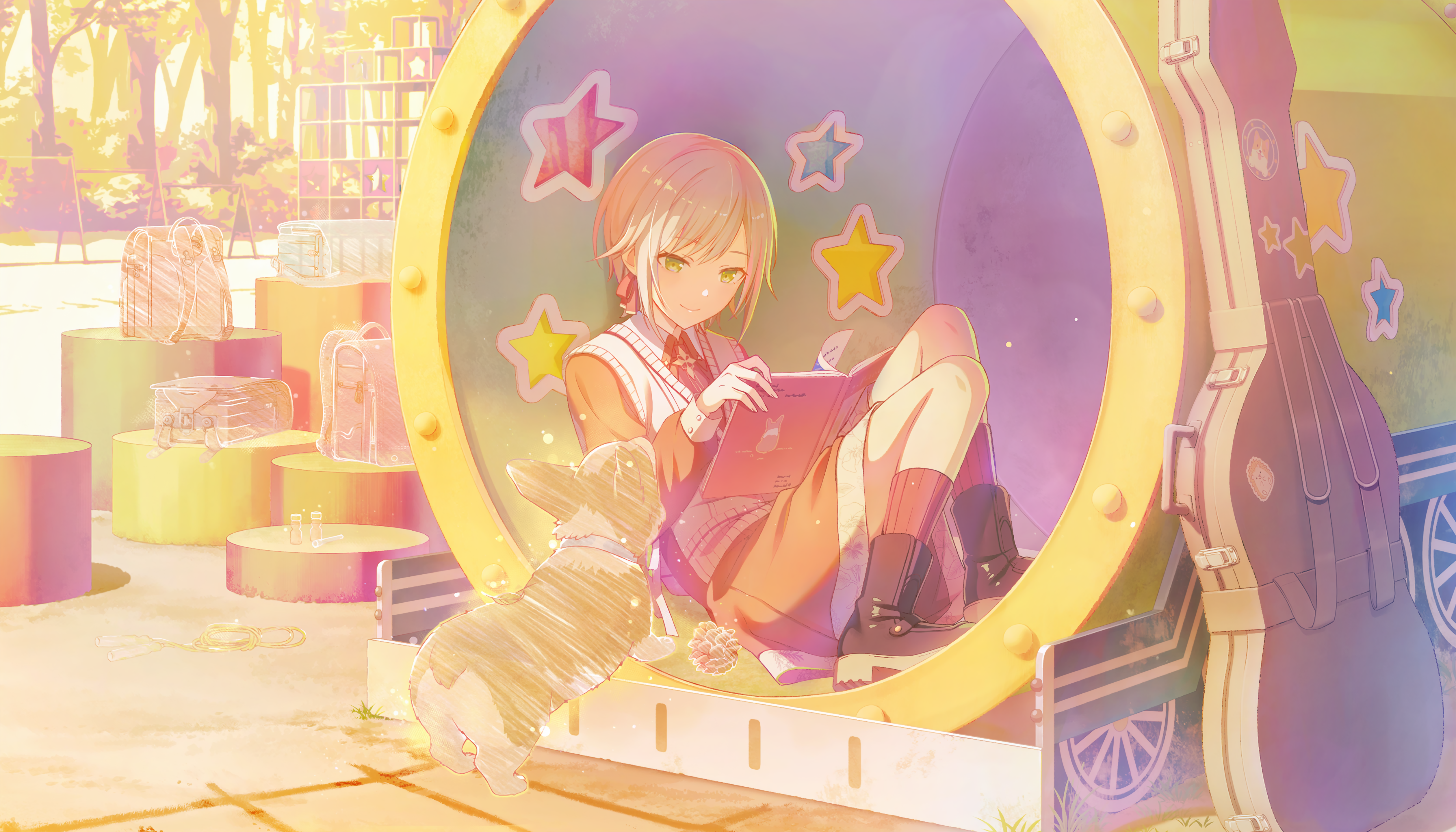 4K Card Upscale #prsk #pjsk #プロセカ 【絵本を一緒に】 #日野森志歩