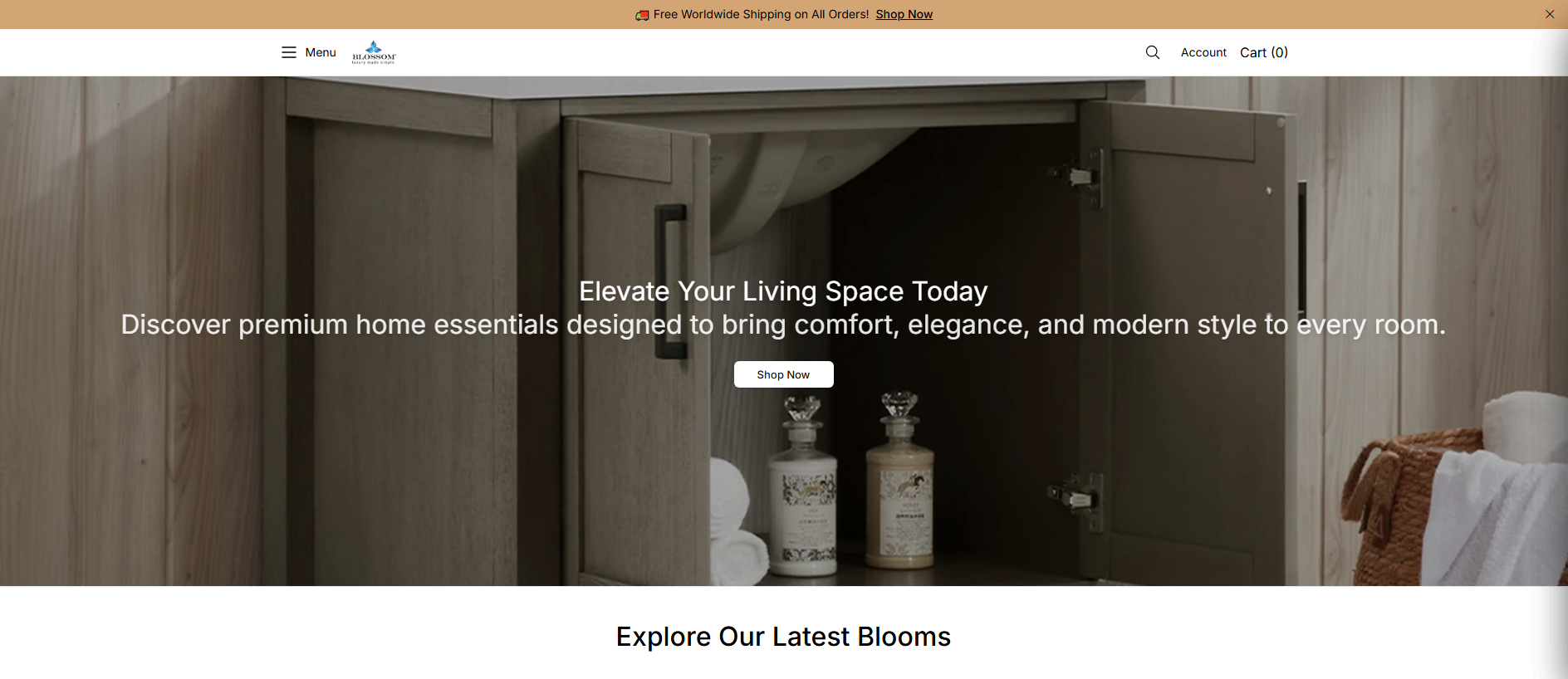 Primary capture · blossomusonline.shop