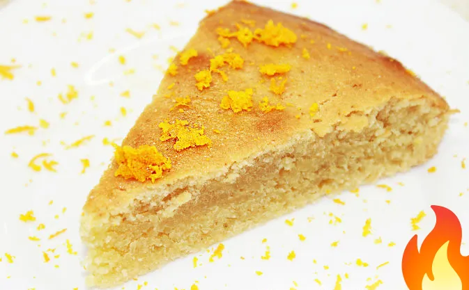 Постер Постный апельсиновый манник