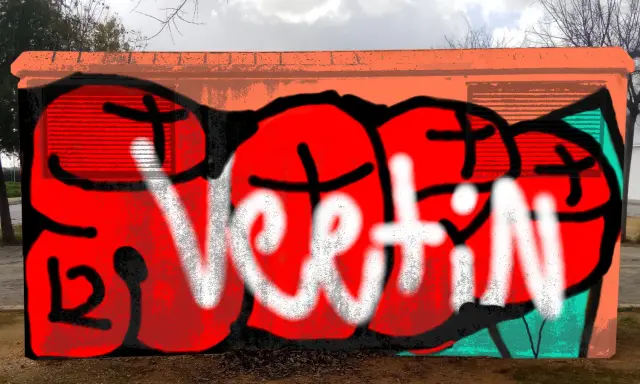 Graffiti artwork by rope12