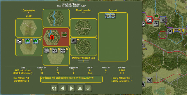 Combat planner gross