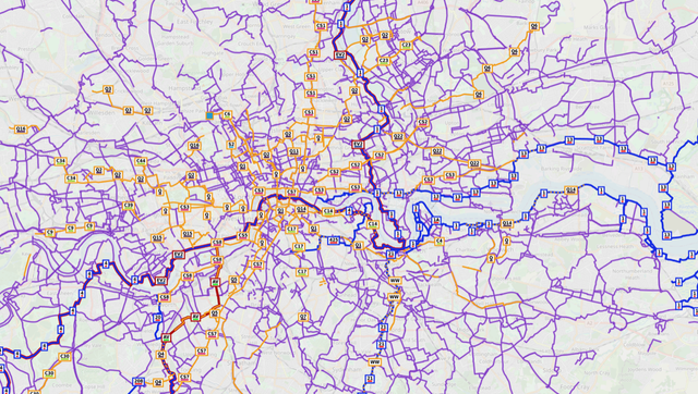 OSM-routes