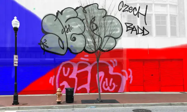 Graffiti artwork by JERR