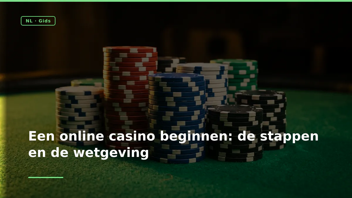 Een online casino beginnen: de stappen en de wetgeving