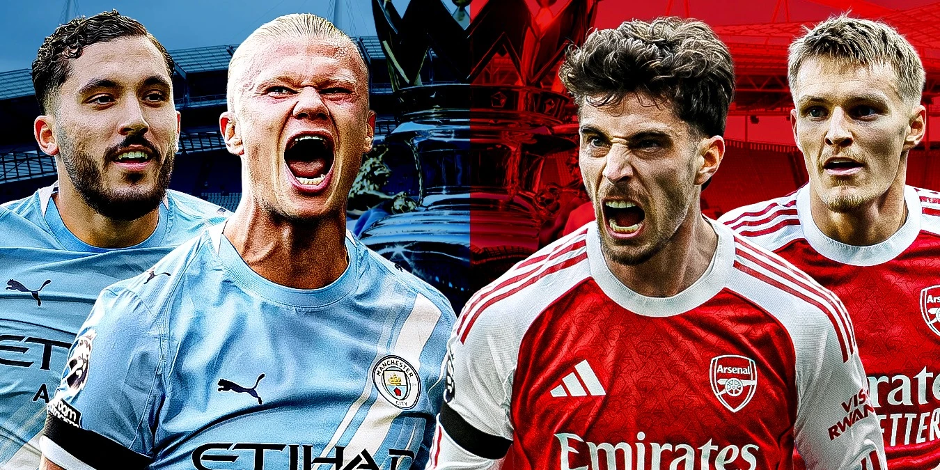 Manchester City and Arsenal
