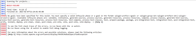 Maven-Build-Error