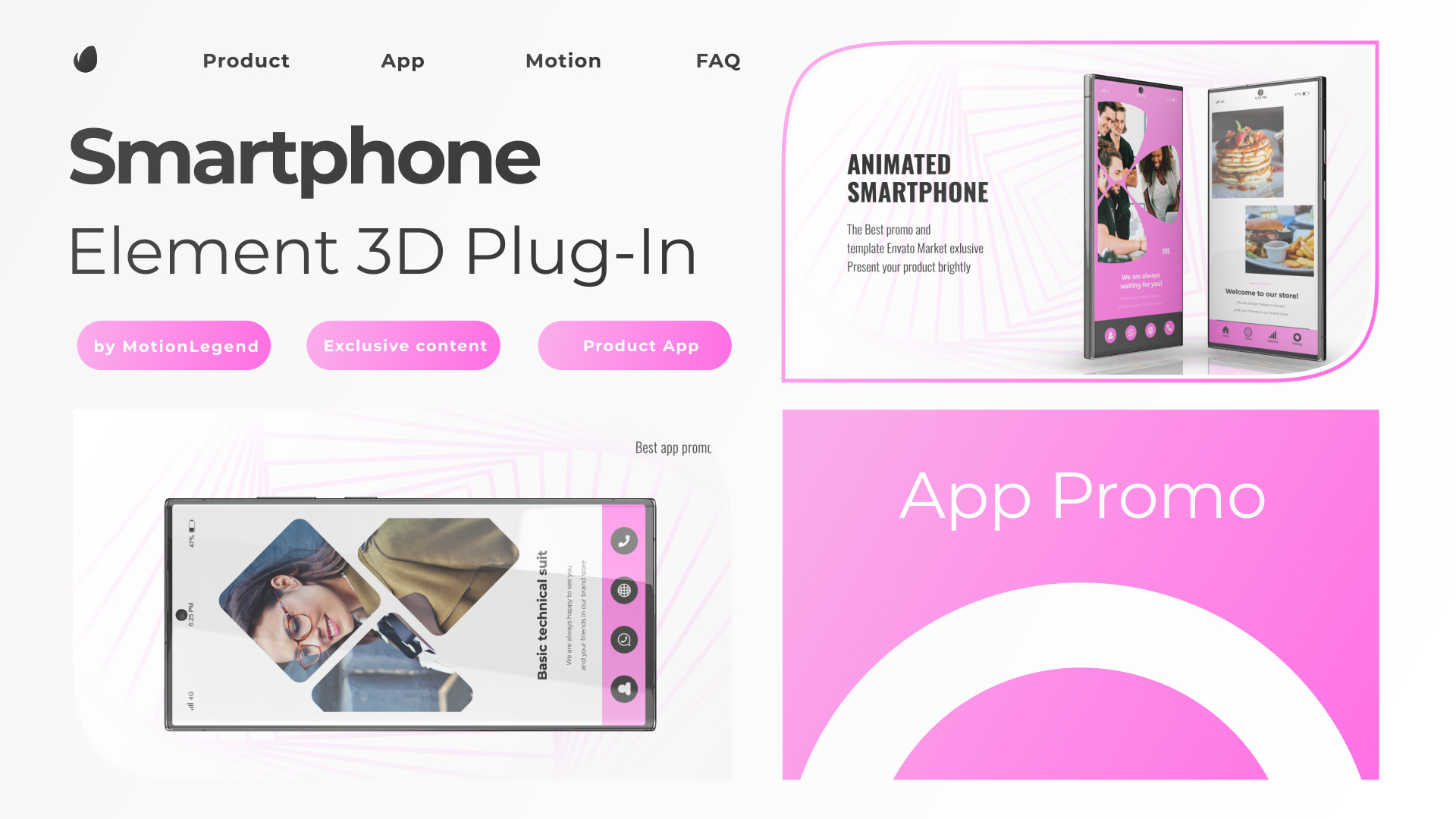 Clean Mobile Mockup Clean Mobile Mockup