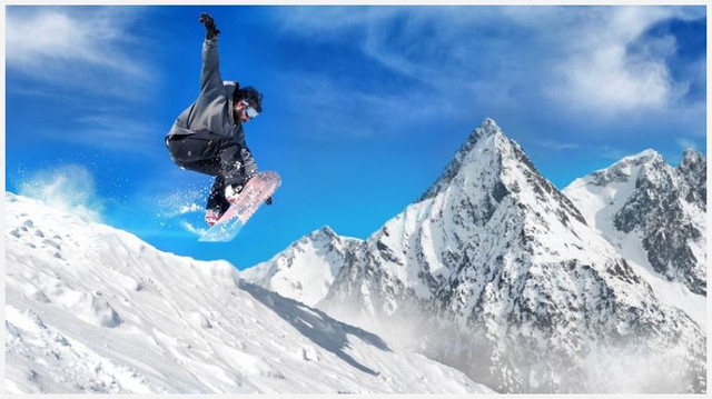 snowboard