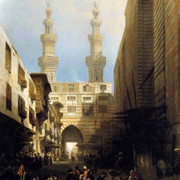 David-Roberts-A-View-In-Cairo