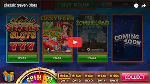 Classic Seven Slots Unity3d Game