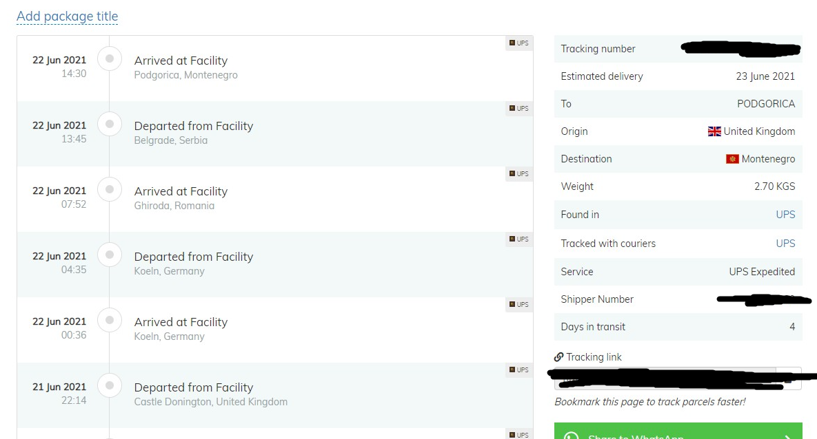 Tracking ups hosted at imgbb imgbb
