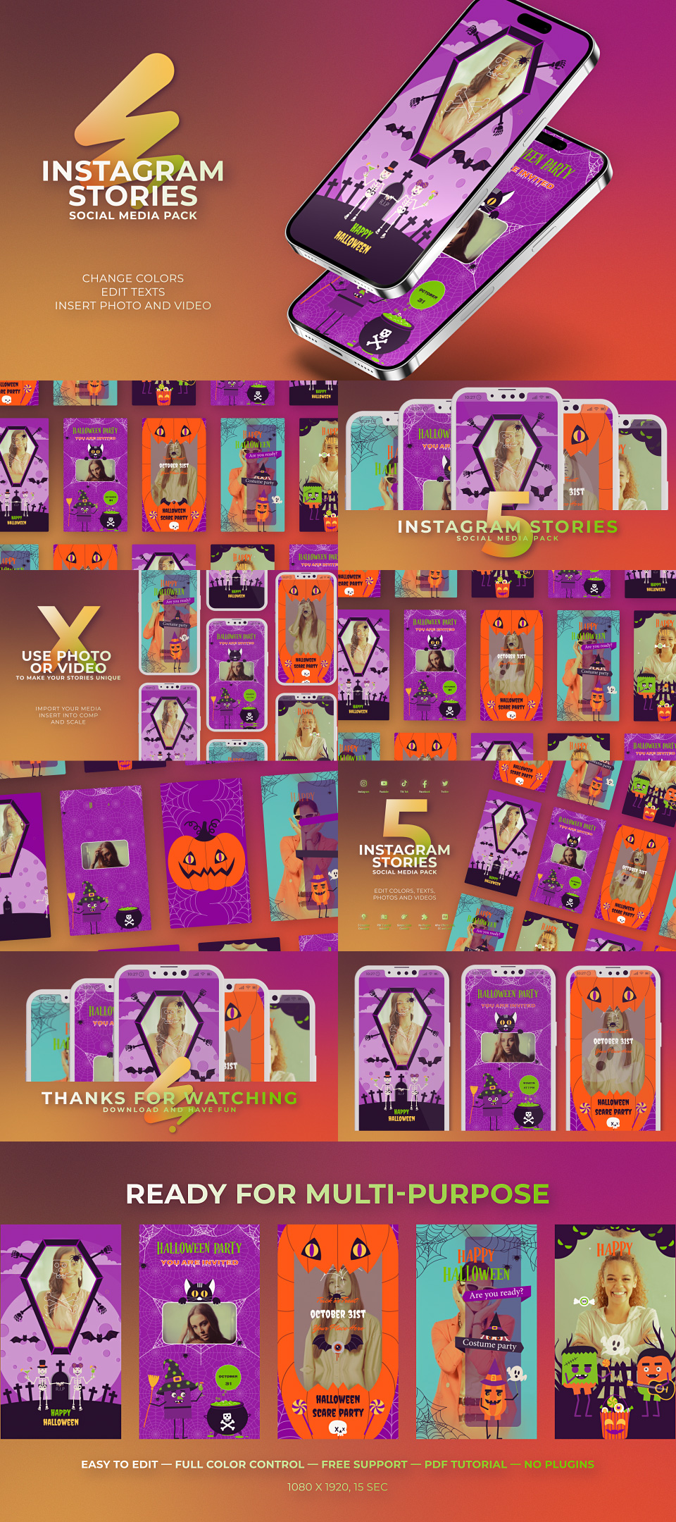 Halloween Vervical Intro