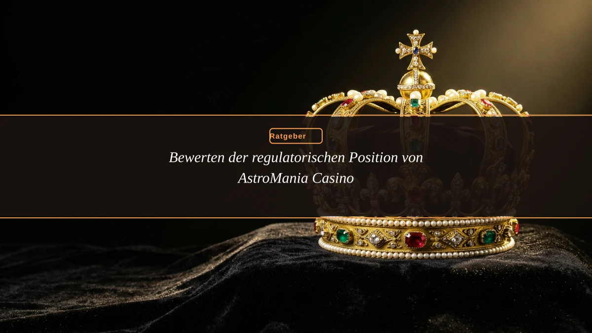 Bewerten der regulatorischen Position von AstroMania Casino