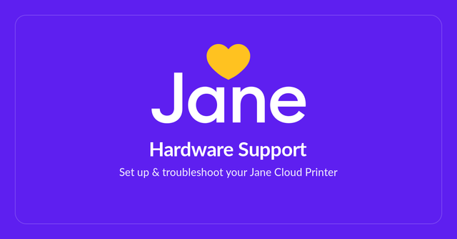 Printer setup