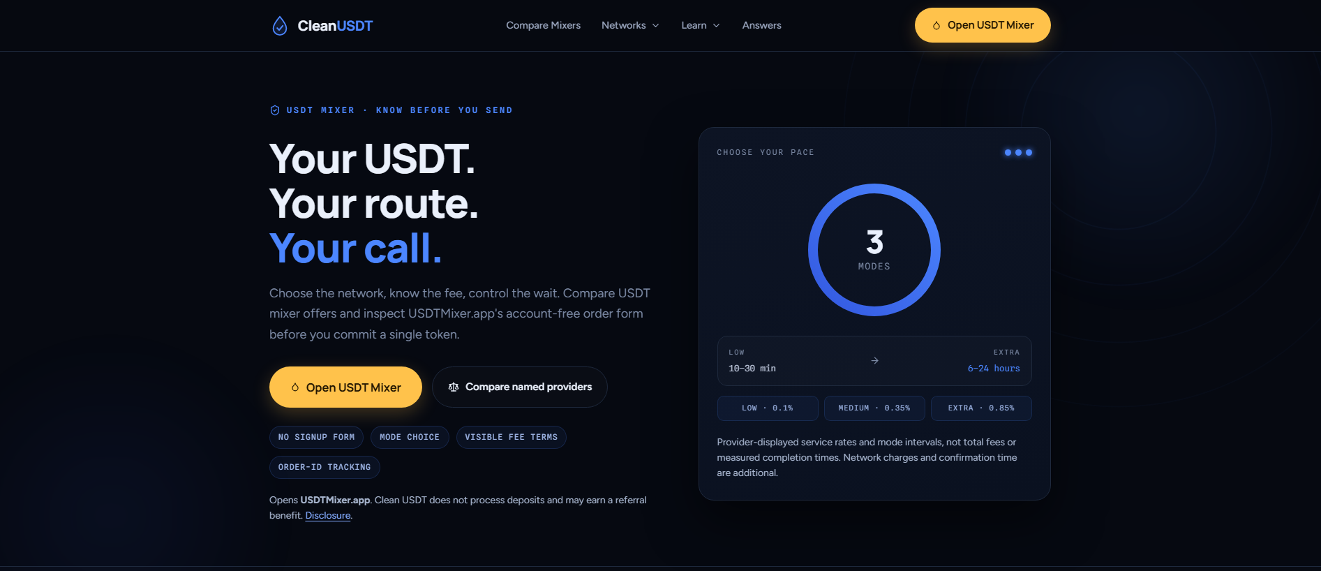 Stored capture of cleanusdt.money