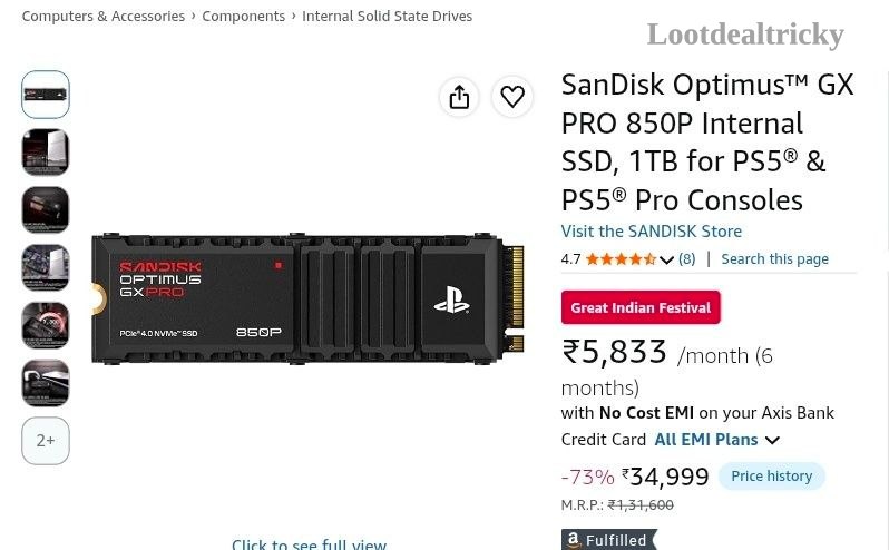 Sandisk Optimus Gx | Lowest Price Deal