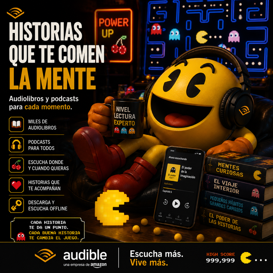 Escucha miles de audiolibros y podcasts originales ¡¡GRATIS!!