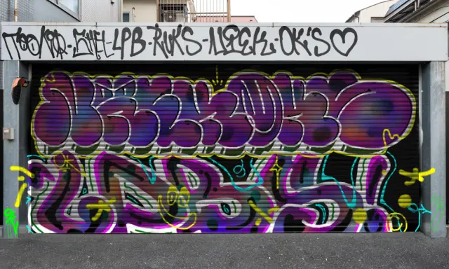 Graffiti artwork by Okeyss